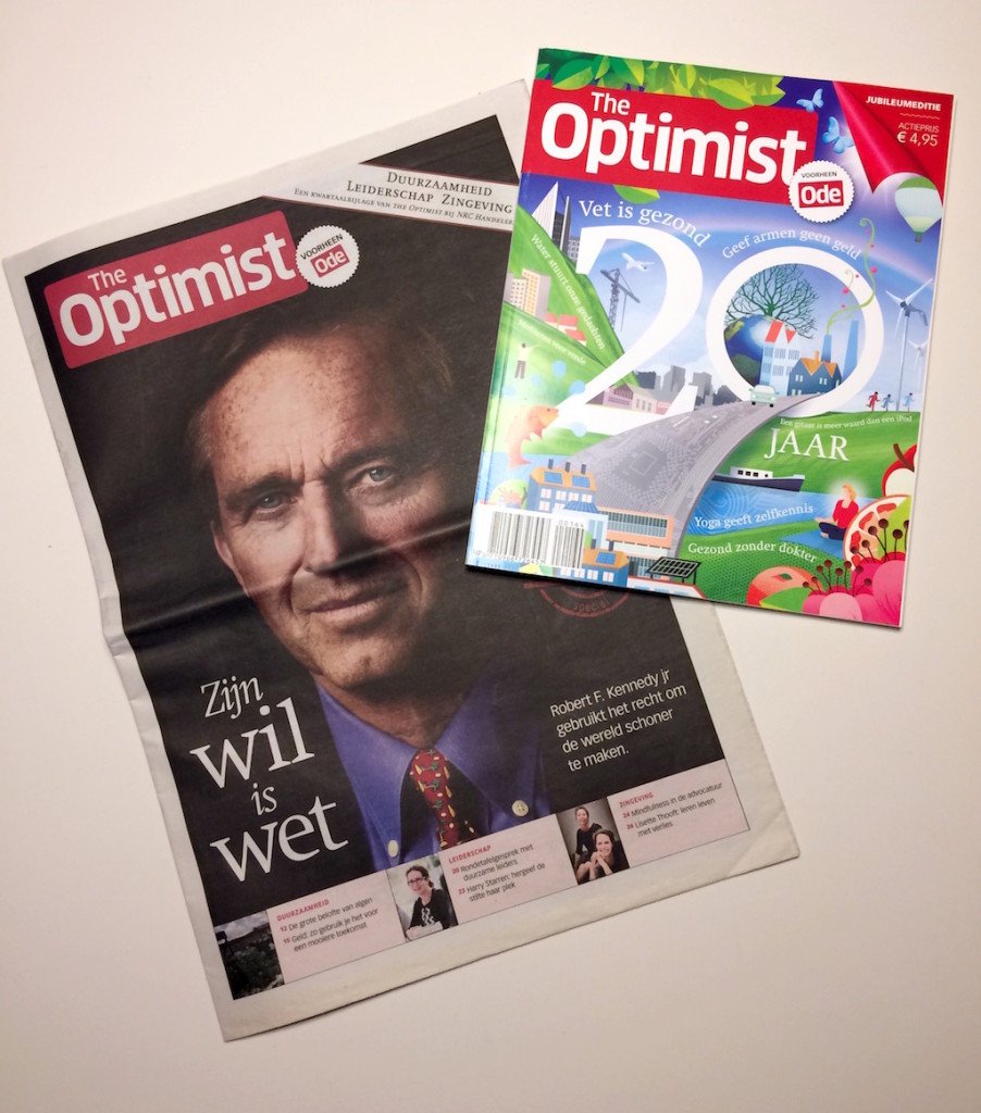 NRC Handelsblad en The Optimist werkten jarenlang samen.