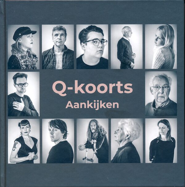 Omslag van de bundel Q-koorts Aankijken